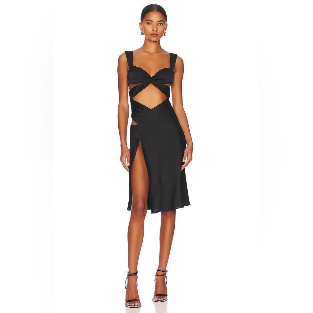 Danielle Guizio twist cut out mini dress